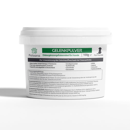 Gelenkpulver für Hunde